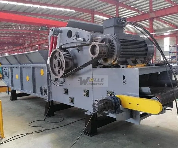 New Design Rotor Wheel Chassis Whole Tree Wood Log Wood Crusher Shredder
