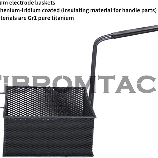 MMO Titanium Anode Basket With Ruthenium Iridium Coating