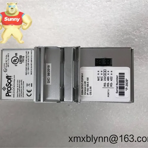 ProSoft 5204-DFNT-PDPMV1 – High‑Speed EtherNet/IP (DFNT) to PROFIBUS DP‑V1 Gateway for Fast PLC–Fieldbus Integration photo-2