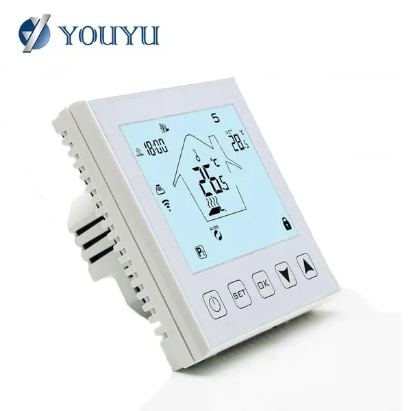 Manufacturer Price Modern Design Smart WiFi Thermostat for Warm Floor Underfloor Heating System Thermostat photo-3