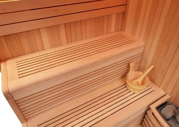 Modern 2 Person Wet Steam Sauna Room Cedar Factory Supply Far Infrared Stove Computer Control Panel Most Popular photo-5