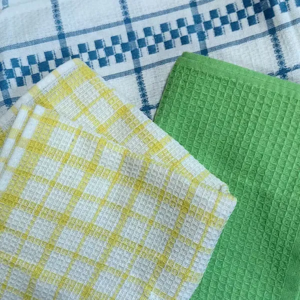 Greek Santorini Quality 60GSM Tea Towel With Embroidery Different Patterns and OEM Tag photo-2