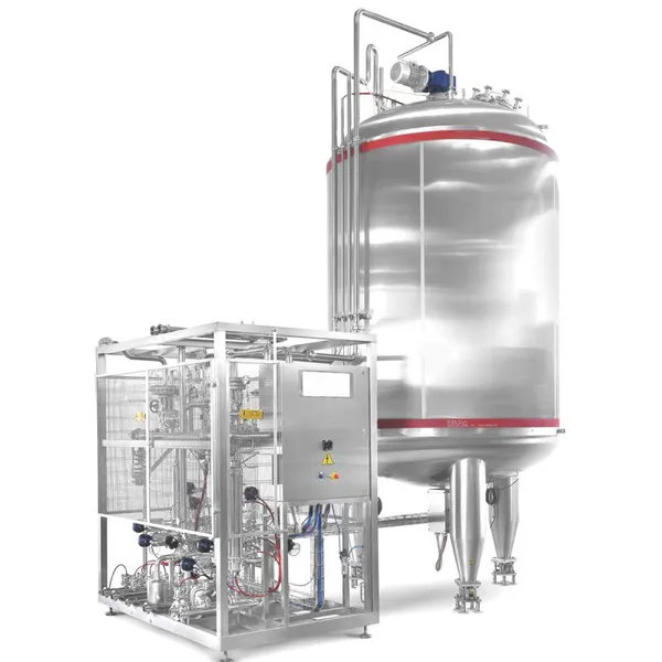 Milk Aseptic Holding Tank Steam Sterile Milk Boiler Machine 1000 L 5000L 10ton photo-2
