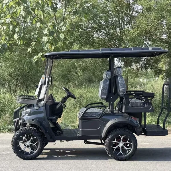 Customized Colour of Golf Car With Front Protection Bars, 51.2V/5Kw With Lithium Iron Phosphate Battery photo-2
