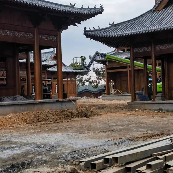 Construction of Traditional Chinese Courtyard Houses (three - Courtyard and Four - Courtyard Houses), su - Style Gardens, and Ancient Wooden Buildings; Ancient Brick - and - Wood - Structured Ancestral Halls photo-2