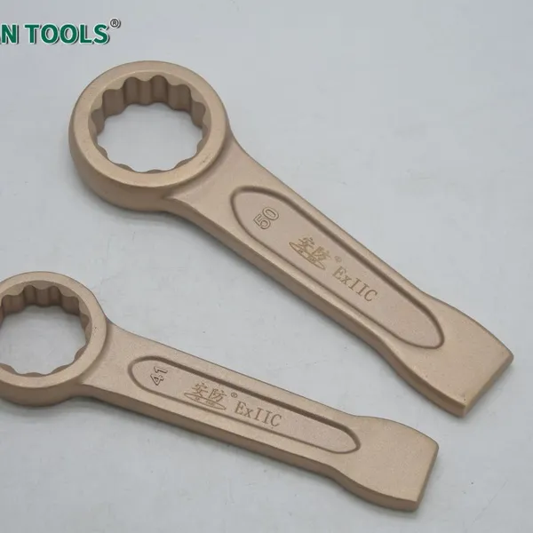 Non-Sparking Striking Box Wrench 50mm Beryllium Bronze Alloy Industrial Grade photo-2