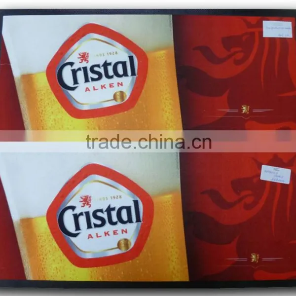 High Quality Factory Supply Custom Nitrile Rubber Beer Mat MOQ 100PCS photo-2
