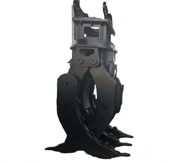 Factory Direct 20T Excavator Stone Grab OEM Custom Tine & Pin Size | 360° Hydraulic Rotary Grapple Supplier With Slew Bearing Drive, QC Certified photo-5