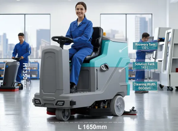 KARLER Industrial Floor Scrubber KL860PLUS