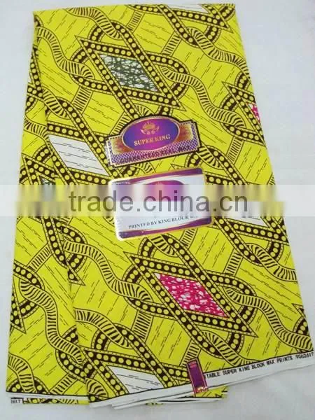 W33 100% Cotton 6 YARD Guaranteed Real Dutch Wax Hollandais Wax Fabric