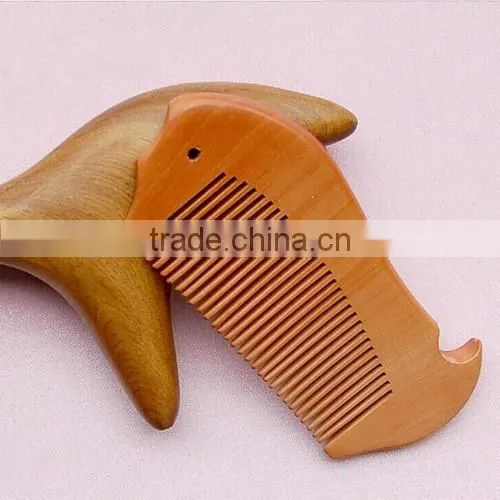 2015 Wood Moustache Comb ,Wooden Beard Comb