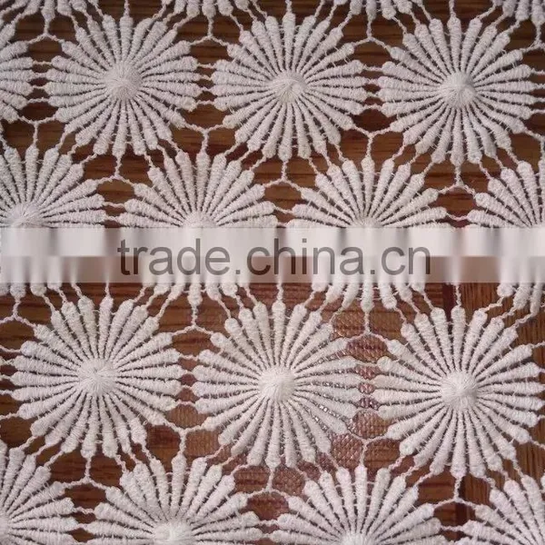 Wholesale Garment Accessory Embroidery Cotton Lace Fabric photo-4