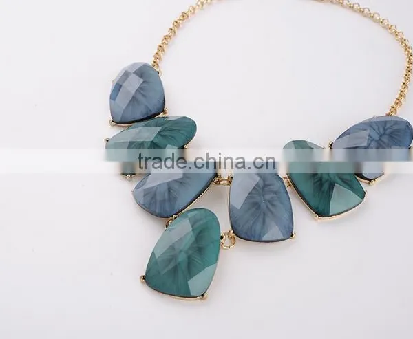 Newest Design Fashion Women Jewelry Charm Chunky Necklace Spring and Summer Necklace photo-3