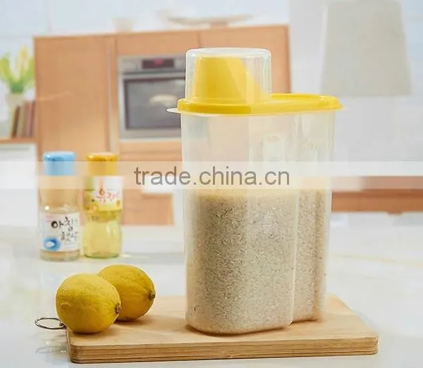 2016 Newest Simple Colorful Transparent Kitchen Tools Storage Jar photo-4