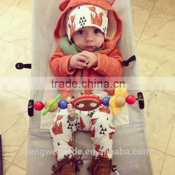 2015 Ins Hot Sale Autumn & Winter New Design Infant Baby Hats Soft Cotton Children Keep Warm Hats photo-3