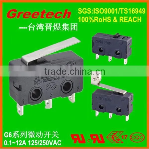 Mini Micro Switch 0.1A Customized Designs With ENEC CQC photo-6