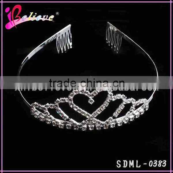 Elegant Bling Princess Crown Made in China Wedding Crown,queen Crown for Sale photo-2