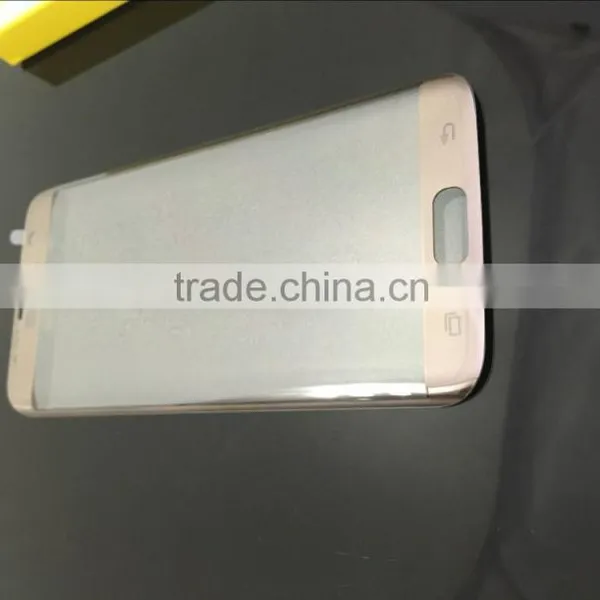0.33mm 3D Full Size Brushed Electroplating Tempered Glass Screen Protector Film for Samsng S7 Edge photo-4