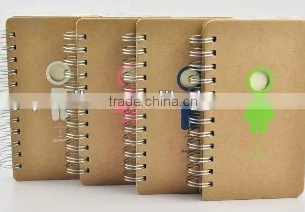 Spiral Notebook/ Kraft Paper Notebook
