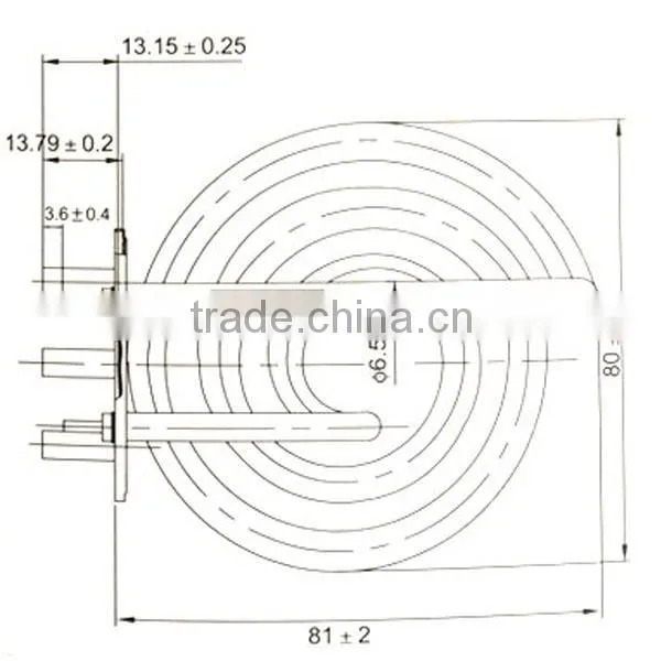 Immersion Flanged Electric Kettle Heating Element photo-2