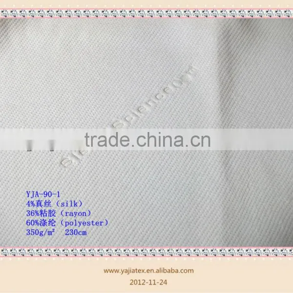Viscose and Polyester Knitting Dyed Fabric for Mattress