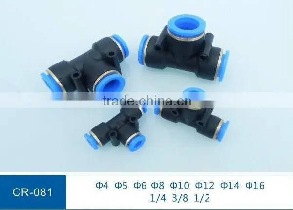 Quick Connect Pipe Fittings Pneumatic Push in Fitting photo-3