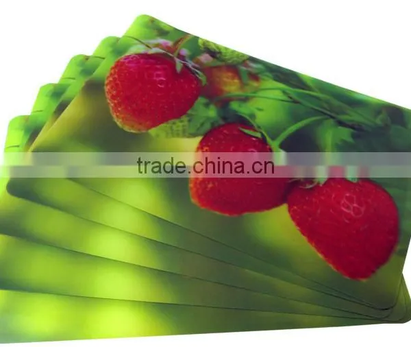 Holiday Waterproof Plastic Table Cover, 3D Lenticular Table Cover photo-2