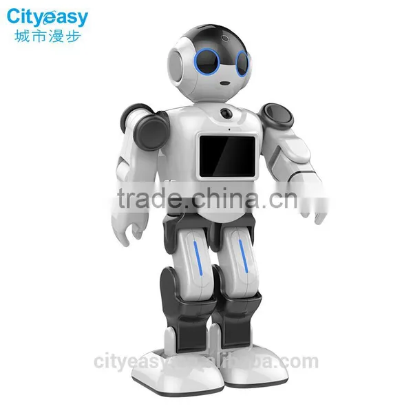 Plastic Robot Toys 2016 Humanoid Toys For Entertainment With Cloud Service Platform 2.0mega Pixel Camera, Video Calling