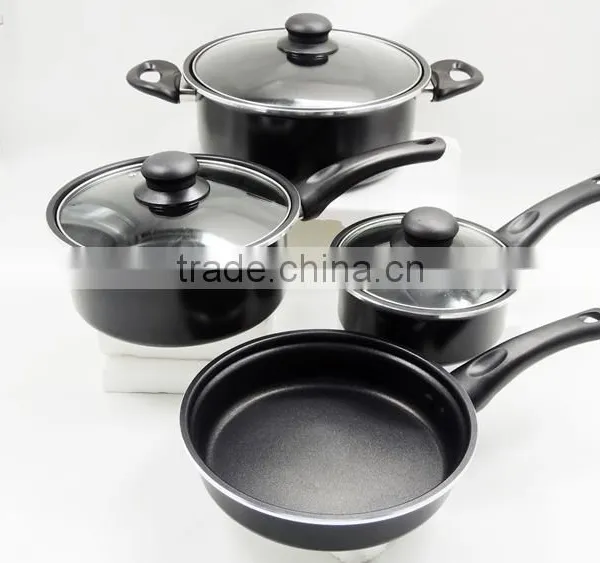 Forged Aluminum Imitation Nonstick Coating Pressed Aluminum Casserole Hot Pot Cheap Price photo-6