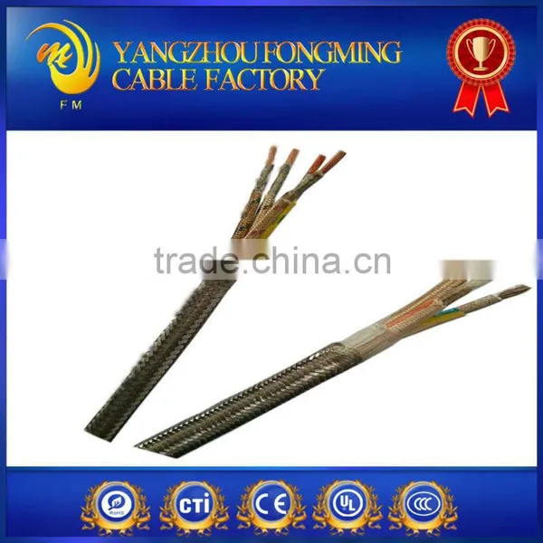 400deg.C 304 Mica Fiberglass Wire With Stainless Steel Shield Wire Cable photo-6