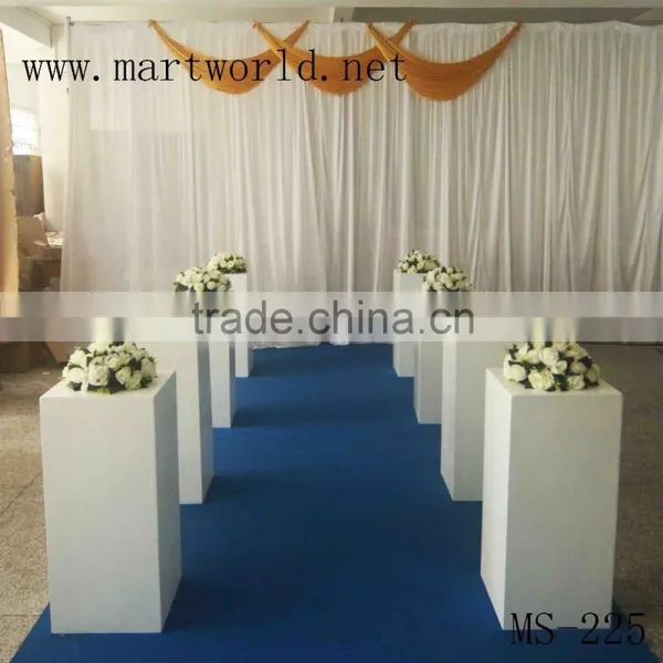 Wholesale Pure White Glass Fiber Vase for Wedding Decoration Wedding Materials Party Decorations(MS-225)