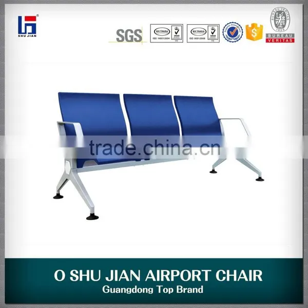 2016 Durable Bus Station Blue 3-seater Waiting Chair photo-3