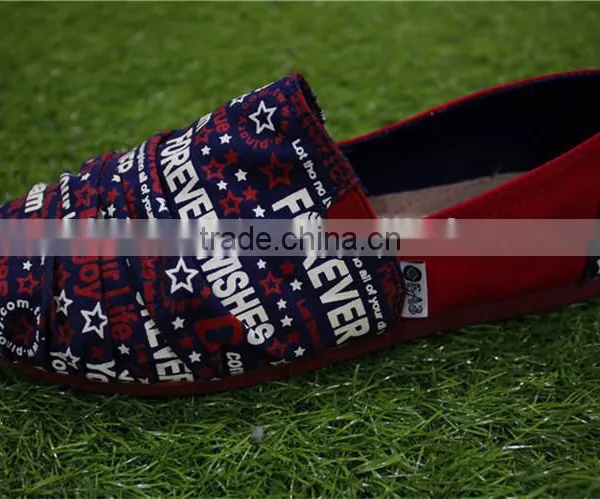 Fashion and Cheap Printing Cloth Shoes photo-3