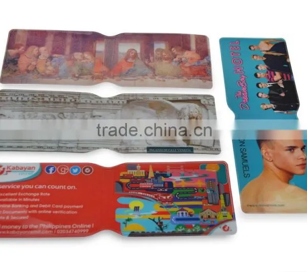 Business Card Use and Crystal PVC Material Plastic Card Holder photo-6
