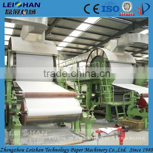 Jumbo Rolling Paper Machine to Make Toilet Paper photo-6