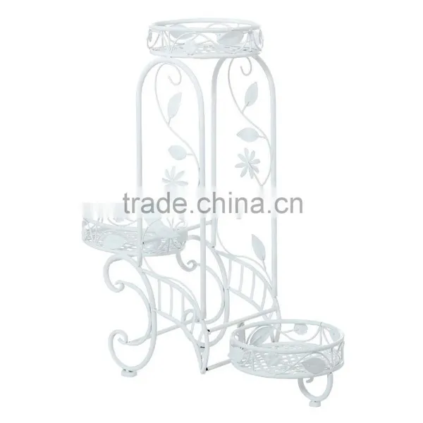 Customized Style Metal Garden Flower Pot Display Rack photo-5