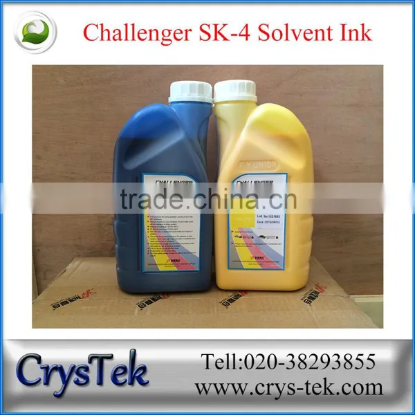 Challenger Sk4 Solvent Ink 1L or 5L Packing From Guangzhou Supplier photo-2