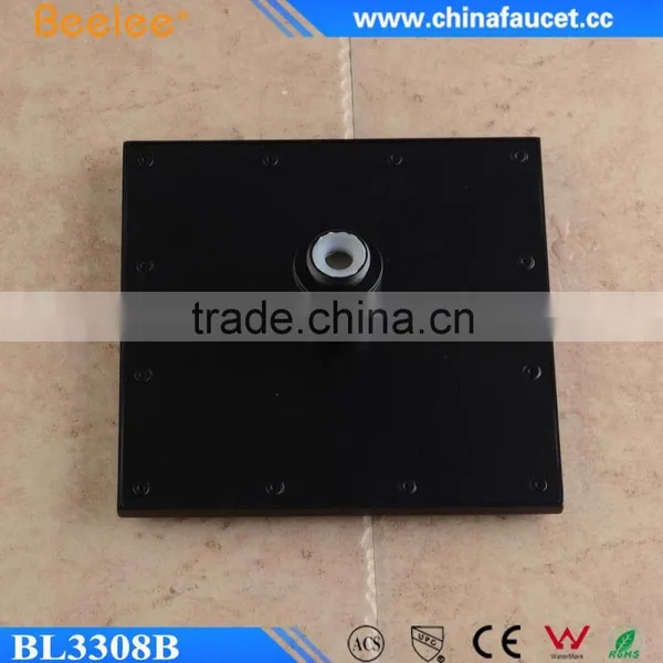 China Bathroom Top Shower Blacken Painted Spray Water Mix Shower Head photo-2