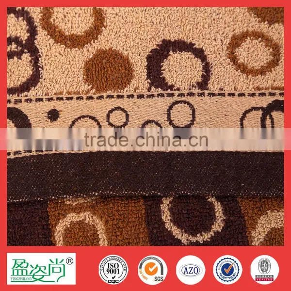 Kitchen Towel 2015 Wholesale Hand Towel Circle Patten Cotton Towel Jacquard Face Towel photo-4