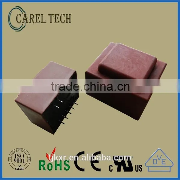 CE ROHS, UL VDE Approved, EI60/21 PCB Mounted,encapsulated, 22.0VA-23.0VA 240V Transformer