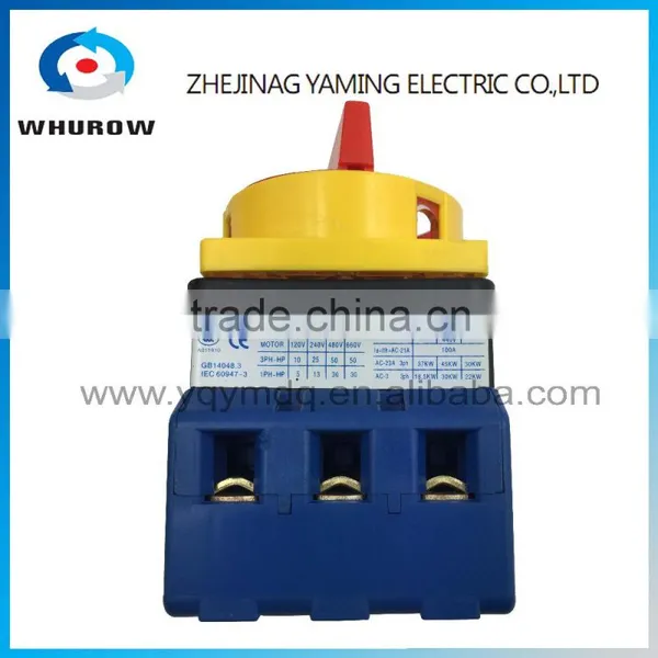 Isolator Disconnect Rotary Cam Switch High Voltage 25-100A Electronic Industrial Autotransformer Waterproof Control Box photo-5
