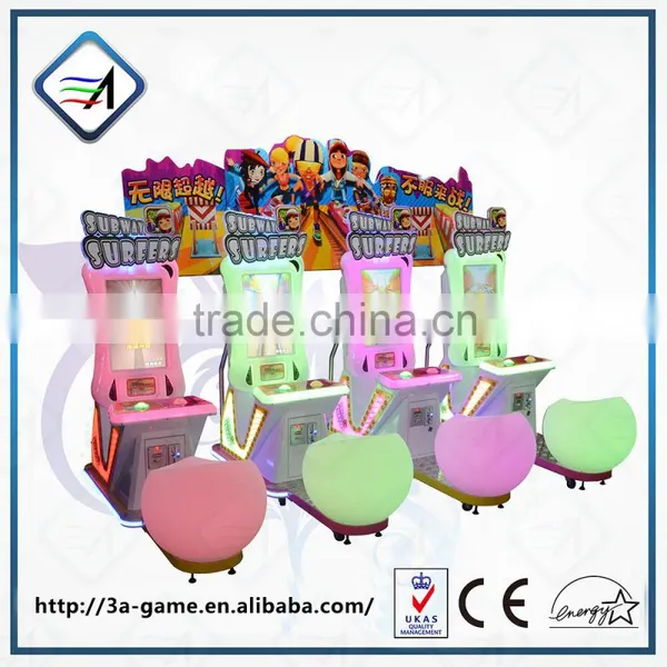 Kids Coin Operated Simulator Game Parkour Ticket Game Machine Subway Surfer photo-3