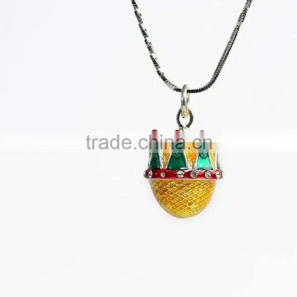 2016 New Design Pewter Enamel Crown Pendant photo-6
