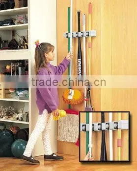 Mop and Broom Holder Magic Holder Mop Rack Tool Holder