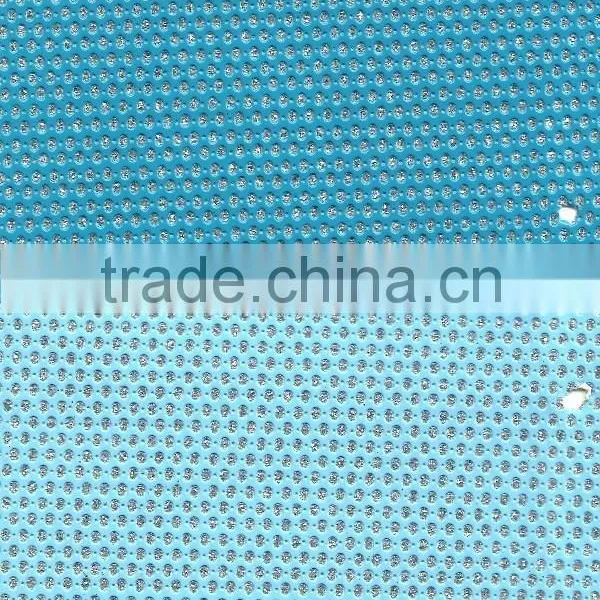 High Quality Glitter Shining Leather Fabric photo-3