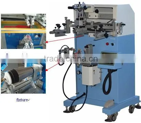 Plane/Cylinder Semi-automatic Screen Printing Machine for Bottles LC-PA-300E photo-2