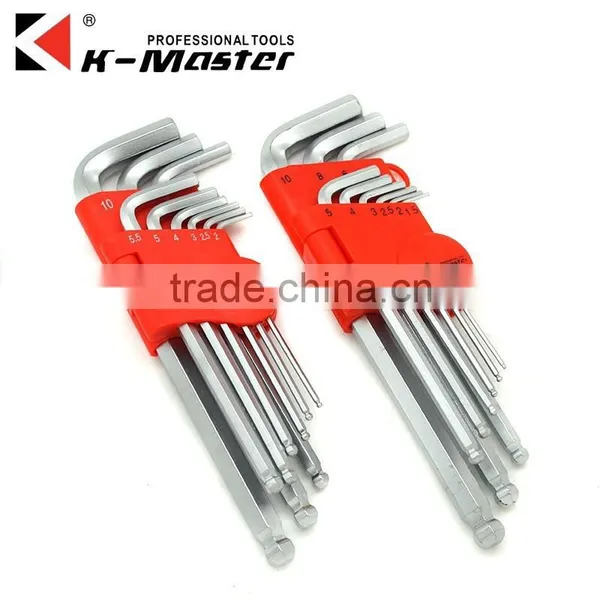 K-Master 9pcs Crv Wrench Screwdriver Hex Key Spanner Set photo-3