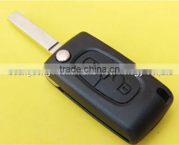 High Quality 307 2 Button Car Key Case Shell no Logo no Battery Place CE0523 for Peugoet Remote photo-5
