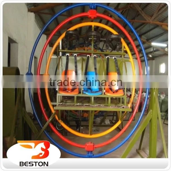 Amusement Park Human Gyroscope , Outdoor Children Rides Amusement Park Space Ball photo-2