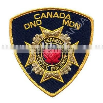 Machine Embroidered Badges | Machine Badges | Woven Badges